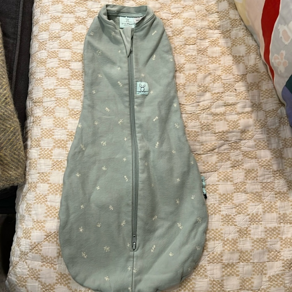 Ergopouch Sleep Sack - Light Green Newborn, TOG 1.0.